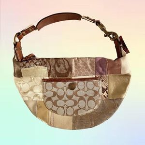 EUC Coach Patchwork Shoulder Bag — very y2k